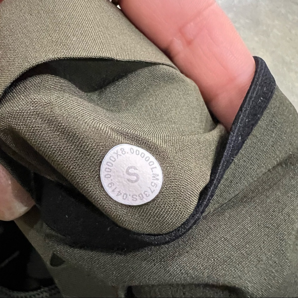 Lululemon Switch Up Jogger Pants Mens Small Olive Tapered Athletic Gorpcore EUC - Picture 6 of 10